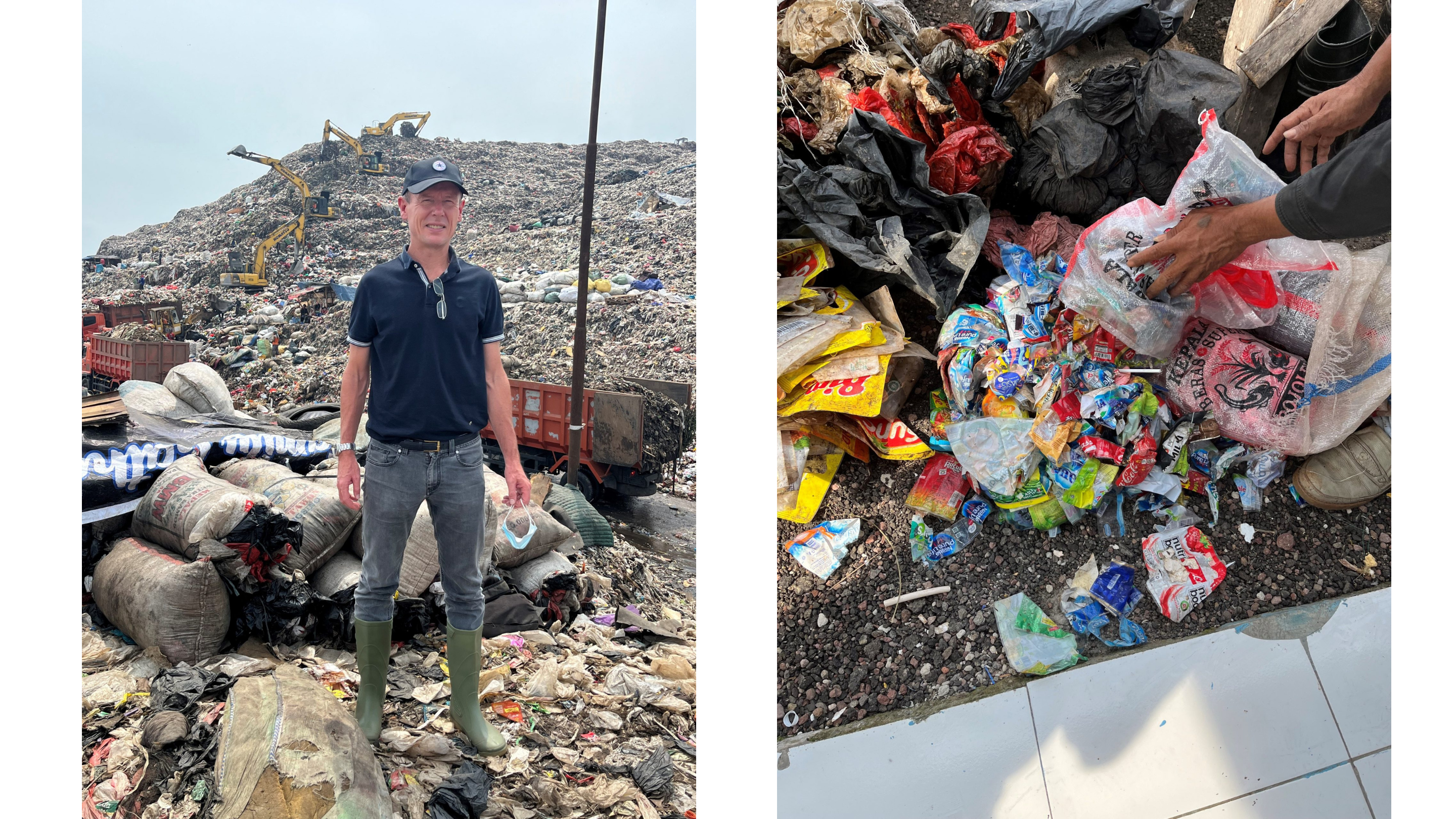 Image Xavier at the Bantar Gebang landfill in Jakarta, Indonesia. Advanced recycling can help process plastic waste that might otherwise have gone to landfill.
            Addressing plastic waste includes a variety of challenges involving different technologies and will require a portfolio of solutions.