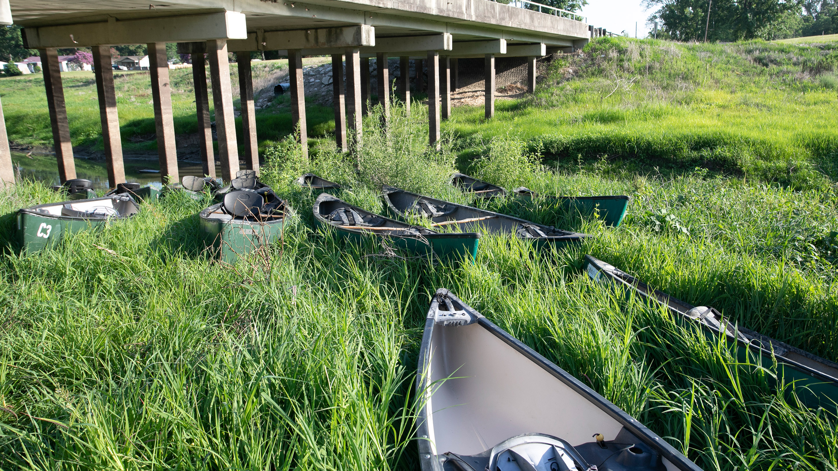 Monte Sano Bayou cleanup