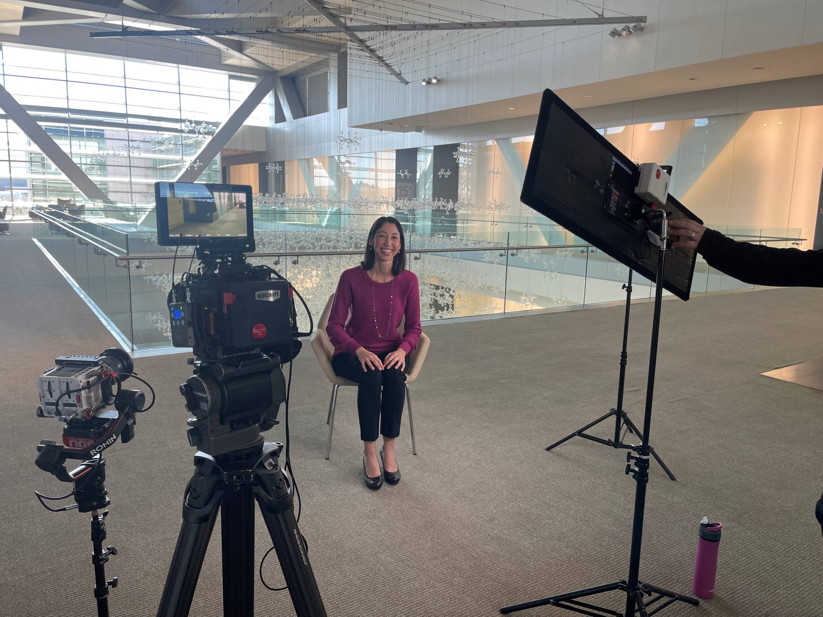 Natalie sits for an interview to discuss progress in the advanced recycling space.