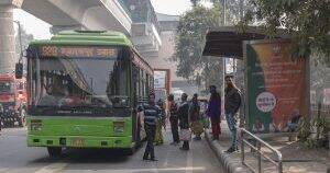 Image Indias cities are following New Delhis example and switching busses to CNG power.