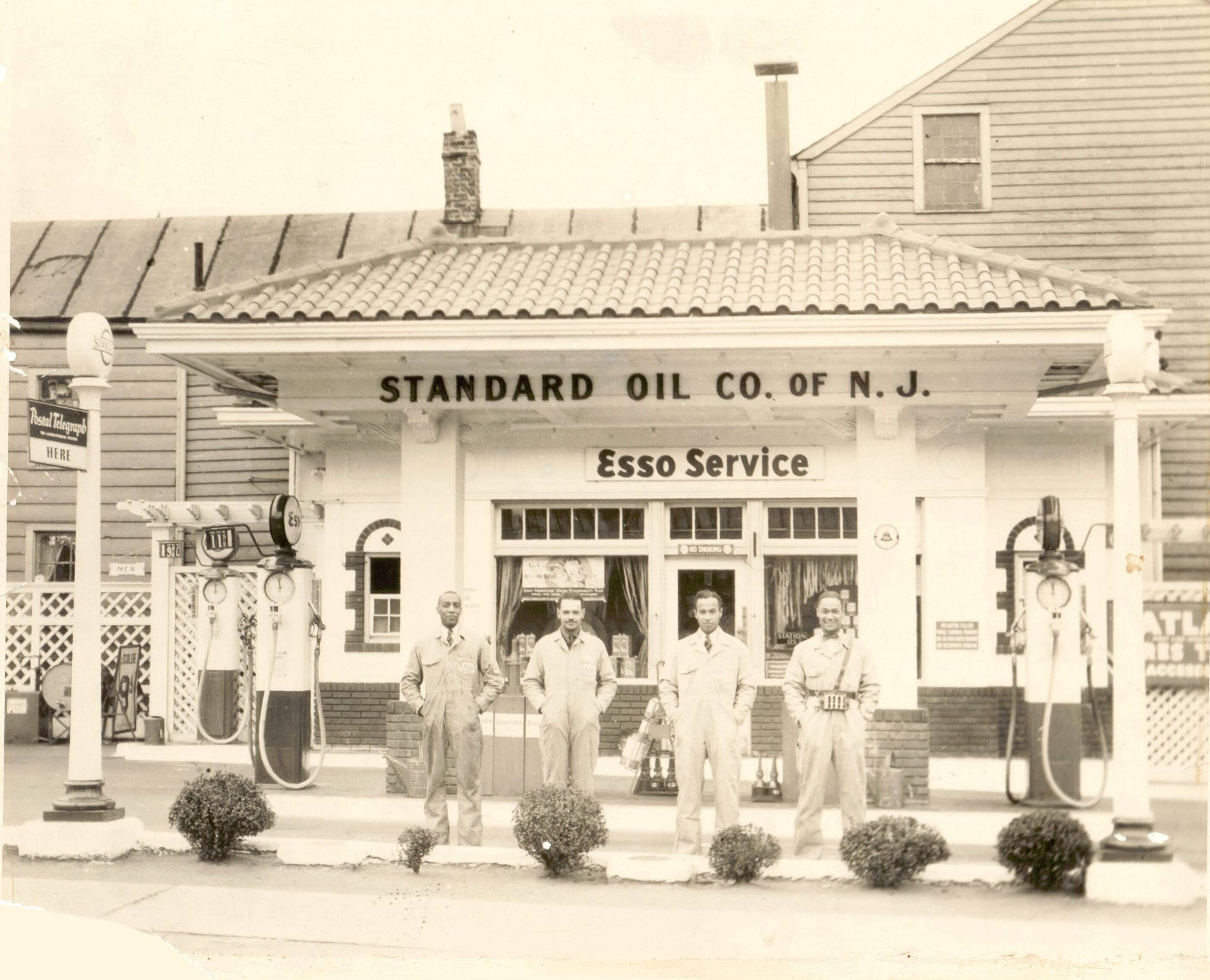 Smitty's Esso Service Station, Newark, NJ, Courtesy of Anthony M. Smith, Sr.